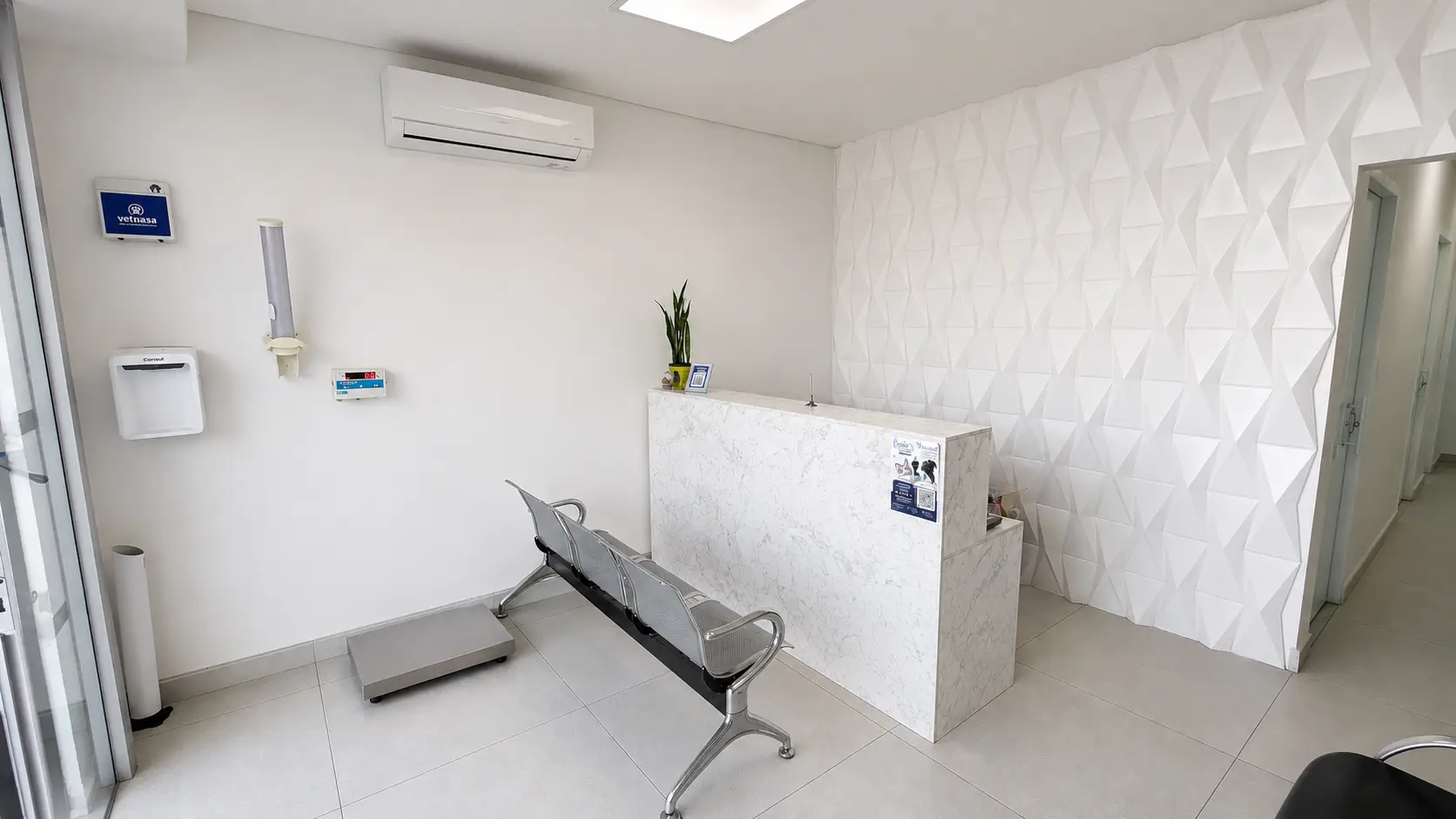 Recepção Hospital Veterinário Vetnasa Cotia